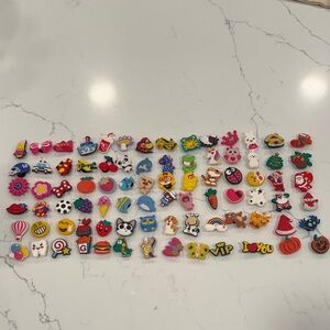 48pc lot of Jibbitz Shoe Charms